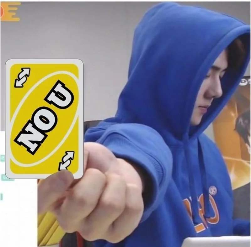 Đảo ngược bài uno meme làm cho mọi người phải bật cười vì cú 