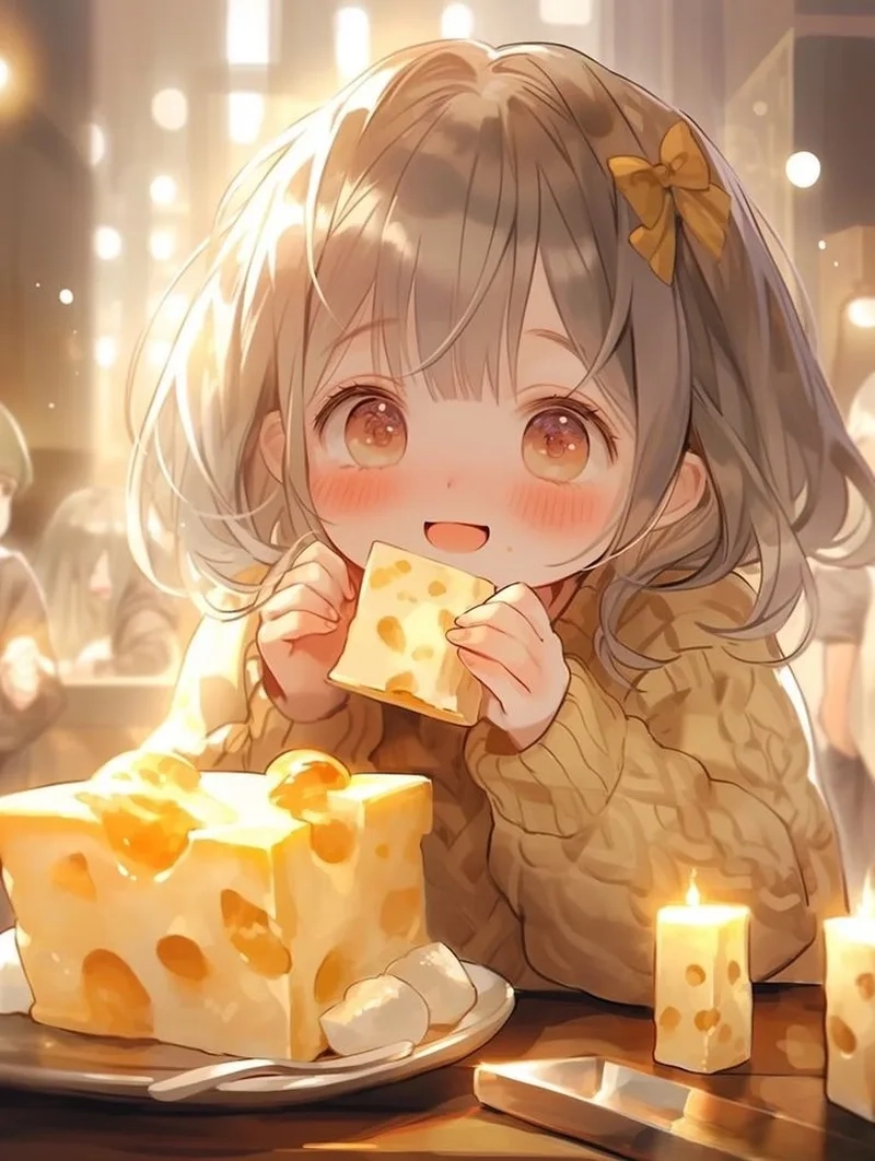 Meme anime cute làm tan chảy trái tim người hâm mộ với nét dễ thương. 