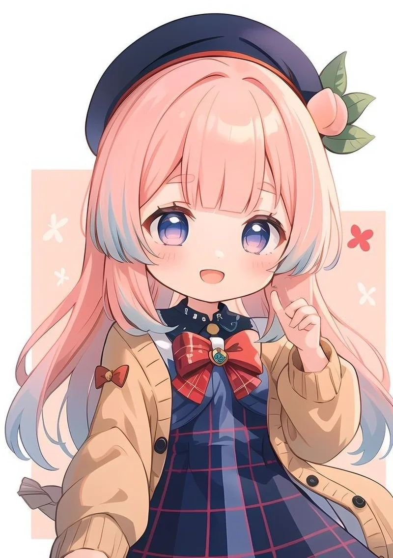 Gái anime meme với nét dễ thương, vui nhộn luôn thu hút sự chú ý. 