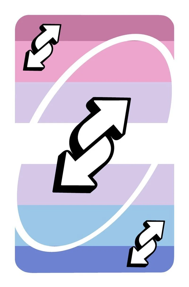 Reverse uno card meme là biểu tượng của những pha bất ngờ đầy kịch tính.