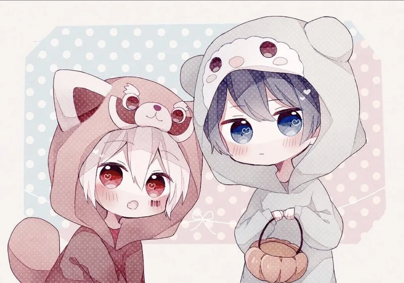 Khám phá ảnh chibi cute đôi dành riêng cho bạn
