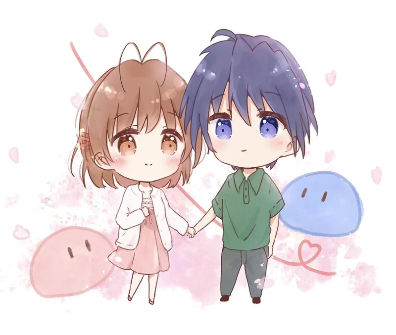 Tuyển chọn ảnh chibi cặp đôi cute cực xinh