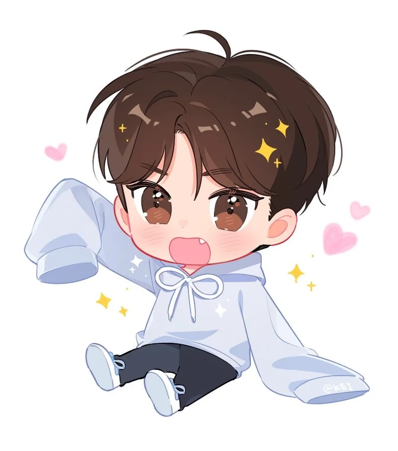 Tải ngay ảnh chibi nam cute siêu chất lượng, full HD