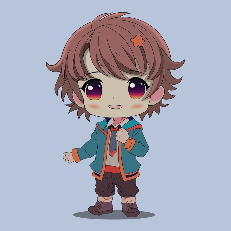 Những hình ảnh anime chibi cute nam đẹp không cưỡng nổi