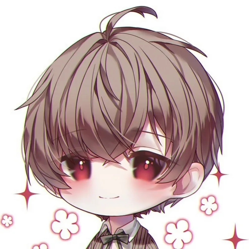 Những ảnh anime cute chibi nam dễ thương nhất 2025