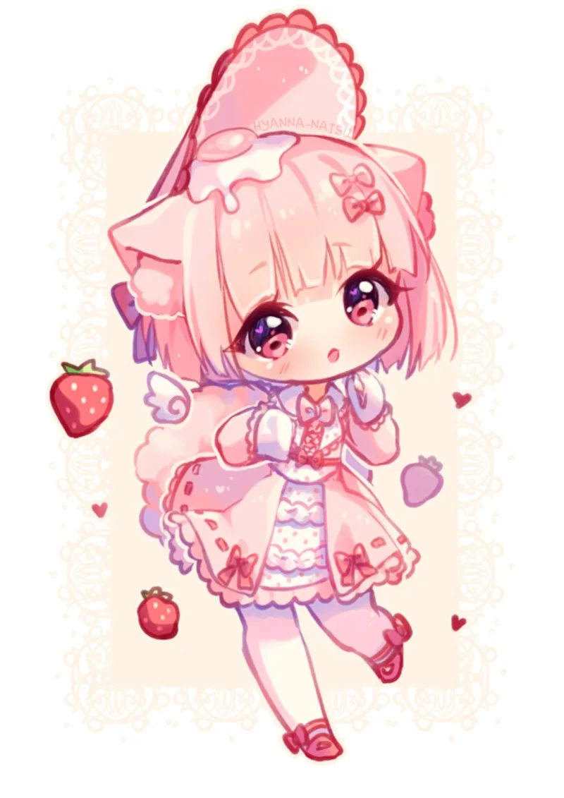 Cực dễ thương với hình ảnh chibi cute dễ thương full HD