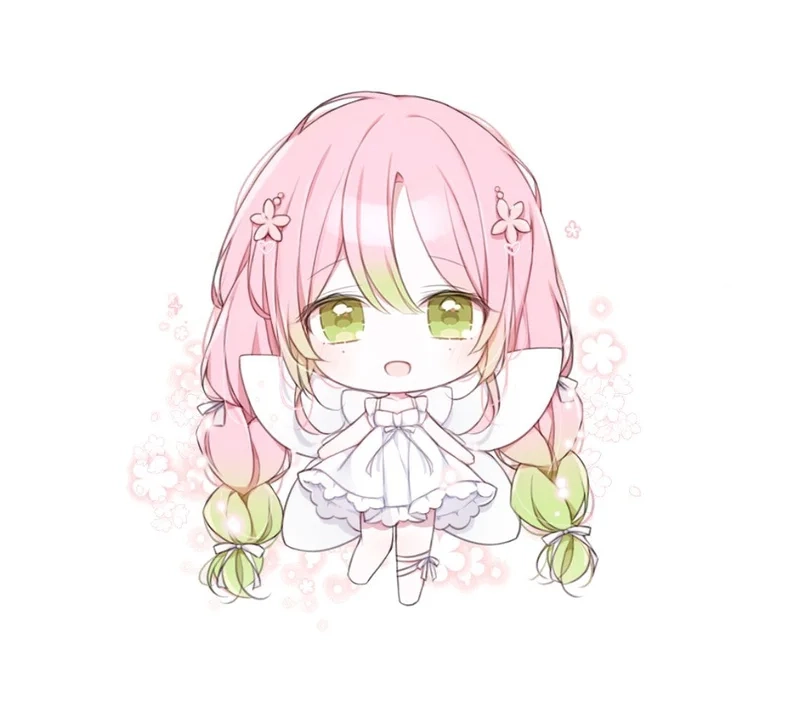 Đổi gió với hình ảnh chibi nữ cute đáng yêu, dễ vẽ