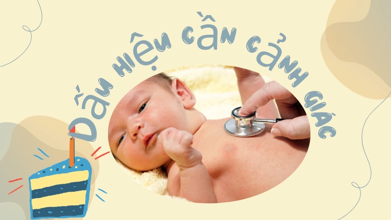 Bác sĩ kiểm tra dấu hiệu vàng da ở trẻ sơ sinh