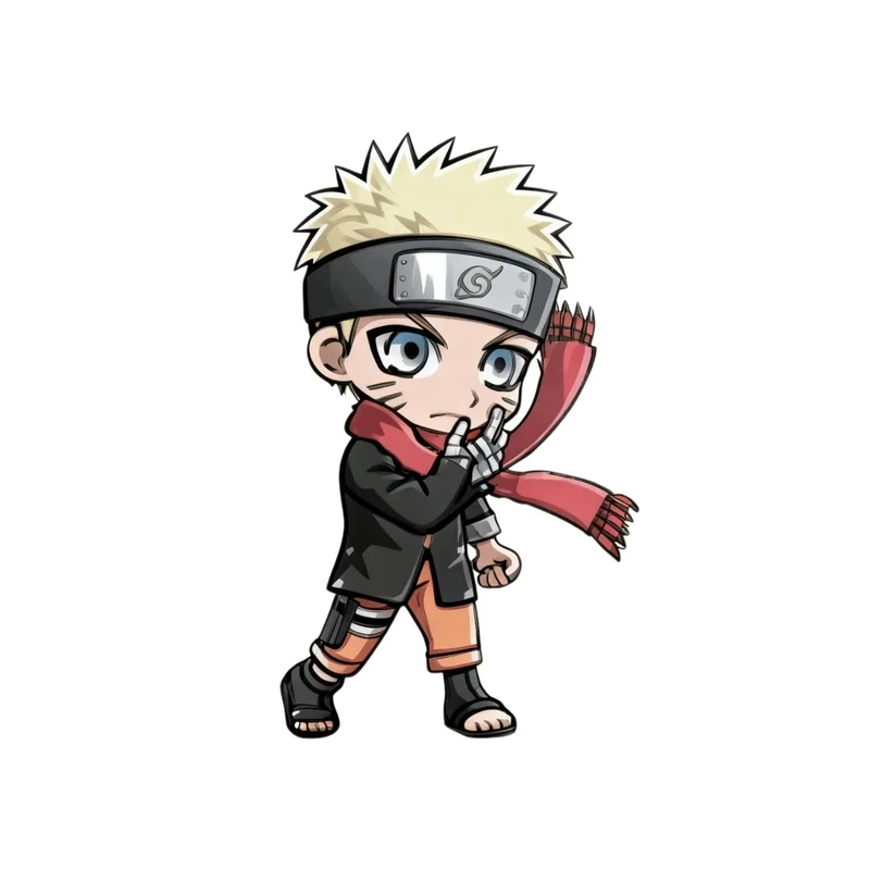 Học ngay vẽ naruto chibi đơn giản chỉ trong vài bước