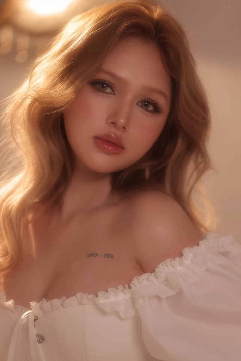 Nhan sắc lai cuốn hút của xoài non con lai